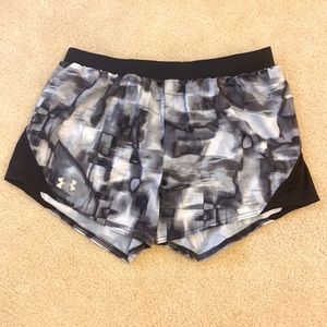 Under Armour Athletic Shorts Geo Metric Pattern